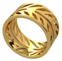 Hand-Cut Ring